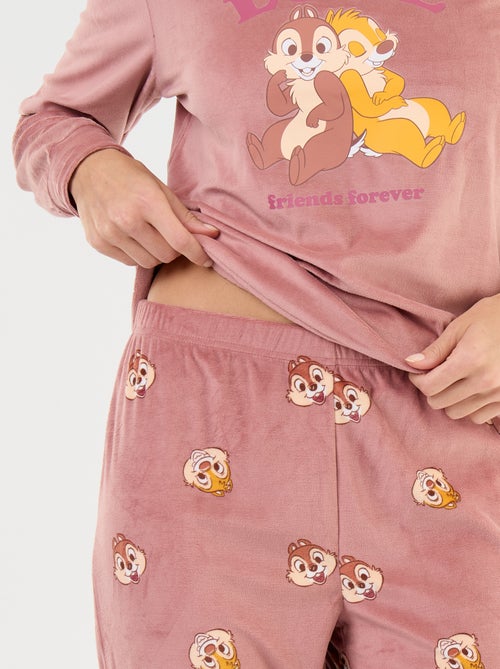 Pyjama long imprimé 'Disney' - 2 pièces - Kiabi