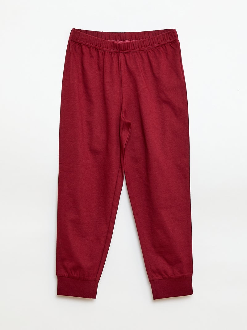 Pyjama long imprimé 'Marvel' Rouge - Kiabi