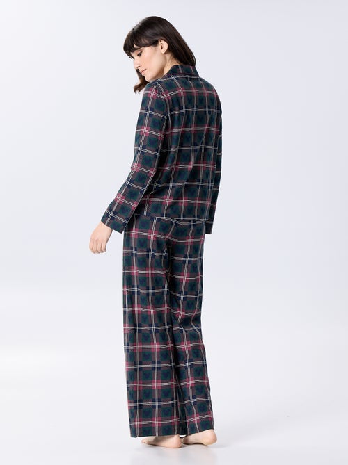 Pyjama long 'Mickey' 'Disney' - 2 pièces - Kiabi