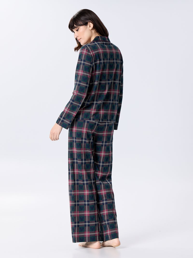 Pyjama long 'Mickey' 'Disney' - 2 pièces Rouge - Kiabi