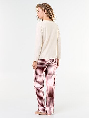 Pyjama long 'Winnie' 'Disney' - 2 pièces