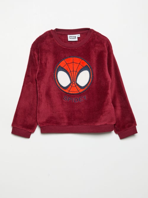 Pyjama 'Marvel' 'Spider-Man' 2 pièces - Sweat + pantalon - Kiabi Pyjama 'Marvel' 'Spider-Man' 2 pièces - Sweat + pantalon - Kiabi