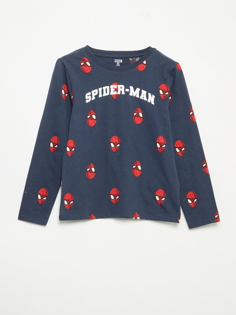 Pyjama 'Marvel' 'Spiderman' 2-delig Blauw - Kiabi
