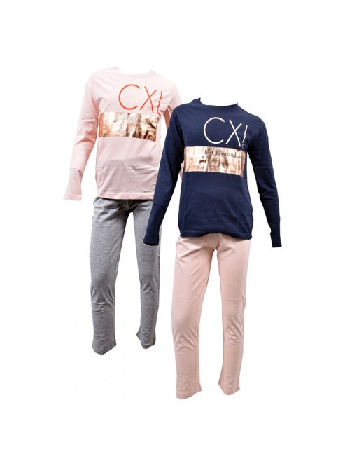 Pyjama Meisje CXL by LACROIX - Set van 2 - Kiabi Pyjama Meisje CXL by LACROIX - Set van 2 - Kiabi