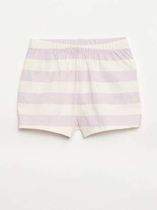 Pyjama met korte broek en T-shirt 'Disney' - Kiabi
