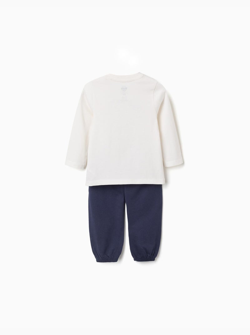 Pyjama met lange mouwen met Paw Patrol print Wit - Kiabi