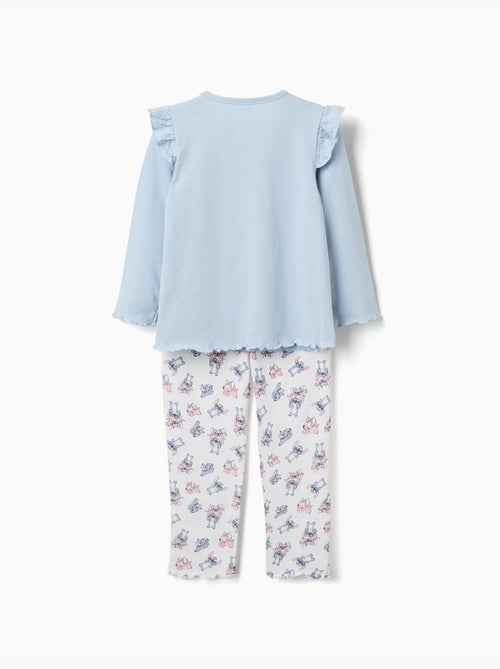 Pyjama met lange mouwen met Stitch & Angel print - Kiabi Pyjama met lange mouwen met Stitch & Angel print - Kiabi
