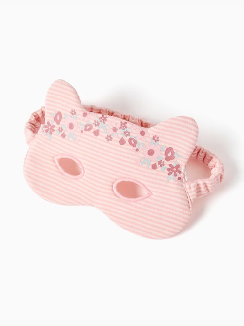 Pyjama met lange mouwen van katoen met gewatteerd masker - Kiabi Pyjama met lange mouwen van katoen met gewatteerd masker - Kiabi