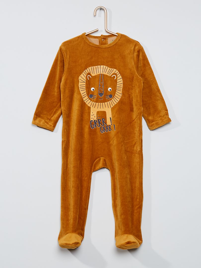 Pyjama met print BRUIN - Kiabi