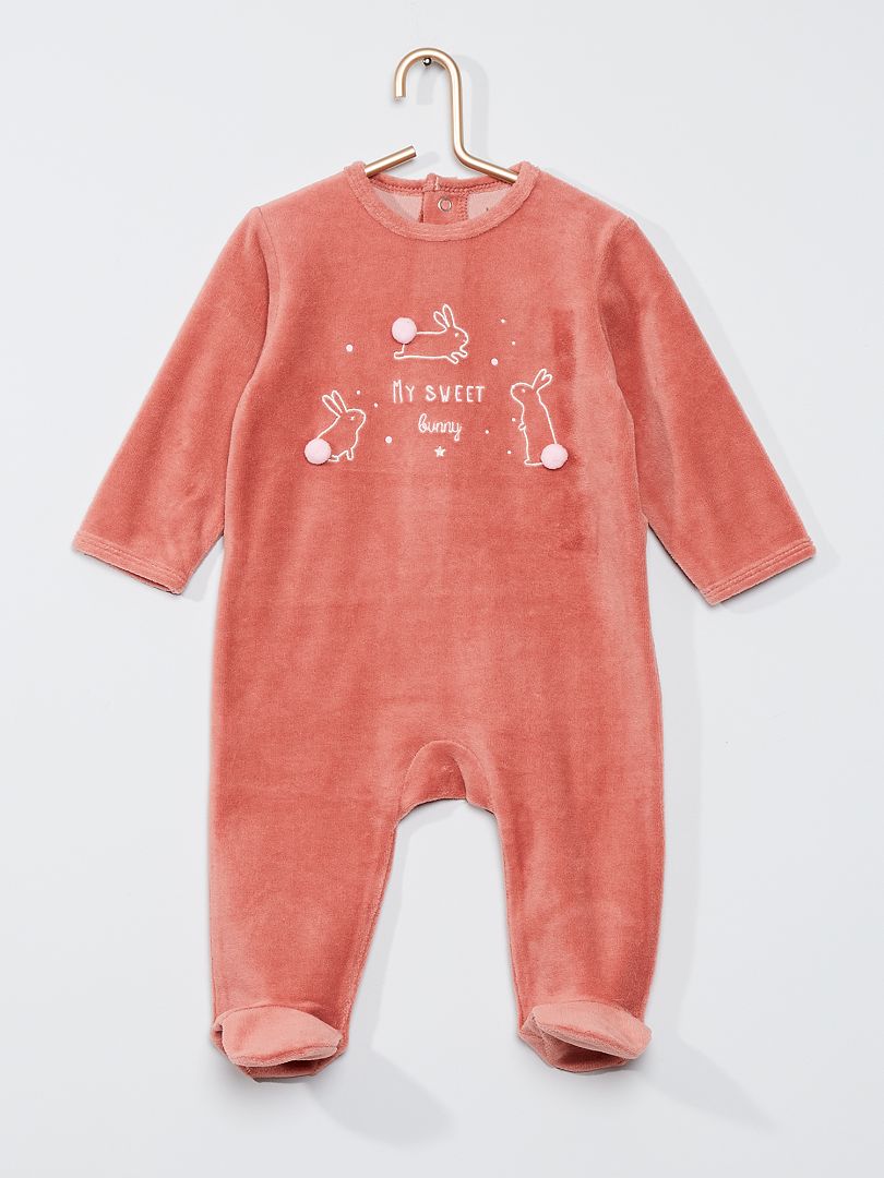 Pyjama met print roze - Kiabi