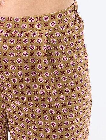 Pyjama met print van lichte jerseytricot