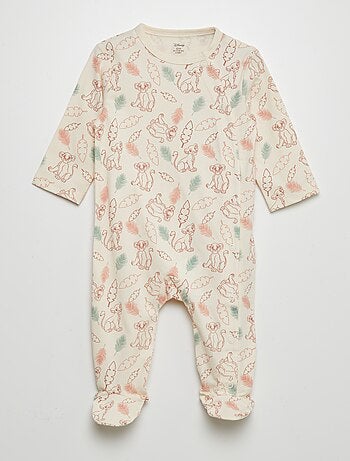 Pyjama met 'Simba & Nala'-print