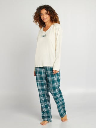 Pyjama met T-shirt + broek - 2-delig