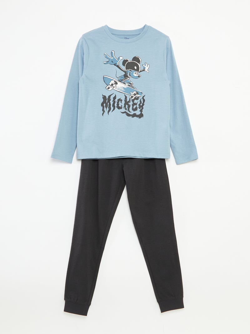 Pyjama met T-shirt + broek 'Disney' - 2-delig Blauw - Kiabi