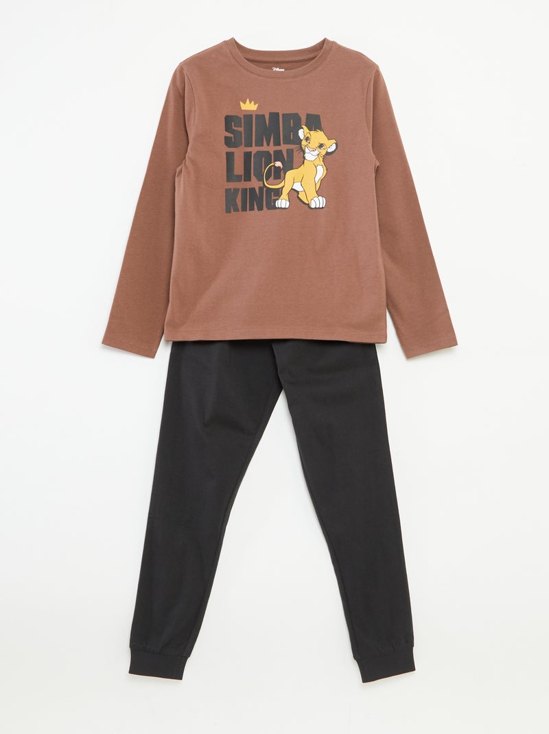 Pyjama met T-shirt + broek 'Disney' - 2-delig Rose - Kiabi