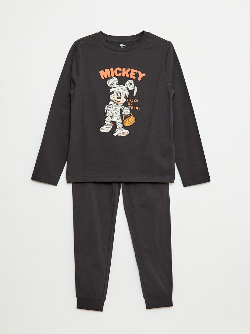 Pyjama met T-shirt + broek 'Disney' - 2-delig Zwart - Kiabi