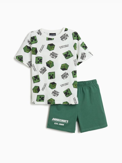 Pyjama 'Minecraft', MO Fashion - Kiabi Pyjama 'Minecraft', MO Fashion - Kiabi