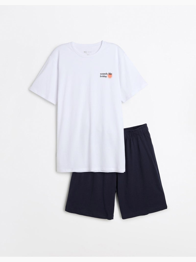 Pyjama, MO Fashion Blanc - Kiabi