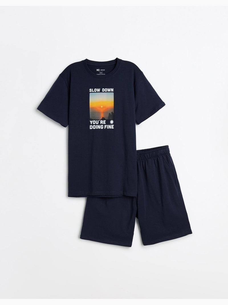 Pyjama, MO Fashion Bleu - Kiabi