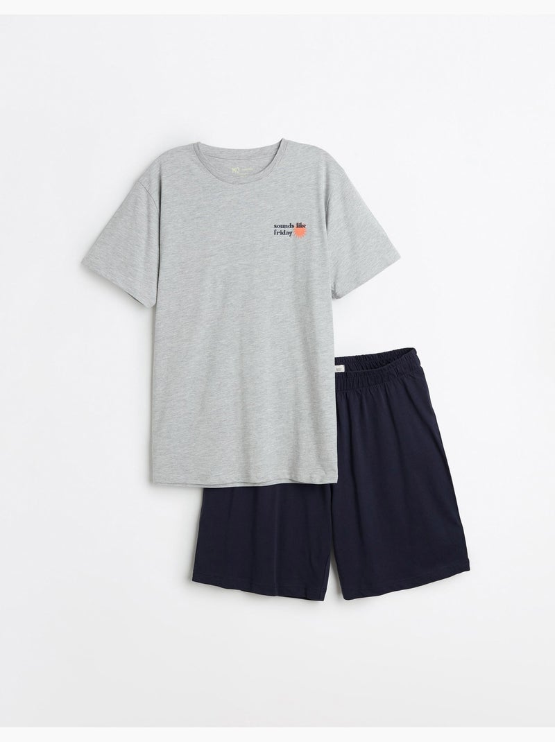 Pyjama, MO Fashion Gris - Kiabi