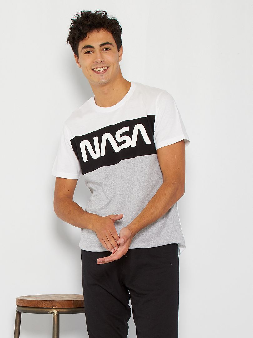 Pyjama 'NASA' WIT - Kiabi