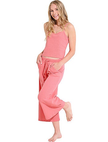 Pyjama pantacourt caraco freely