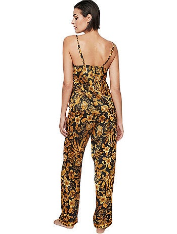 Pyjama pantalon caraco débardeur p117 acanthus