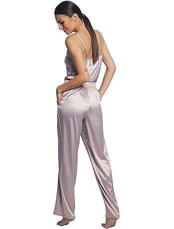 Pyjama pantalon caraco sofisticada