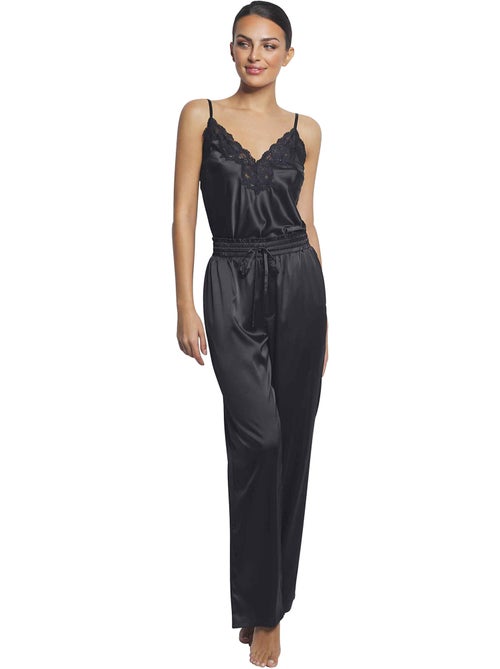 Pyjama pantalon caraco sofisticada - Kiabi Pyjama pantalon caraco sofisticada - Kiabi