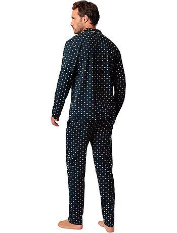 Pyjama pantalon chemise manches longues classic tie