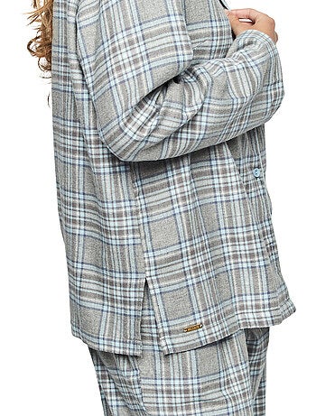 Pyjama pantalon chemise manches longues p114 heritage