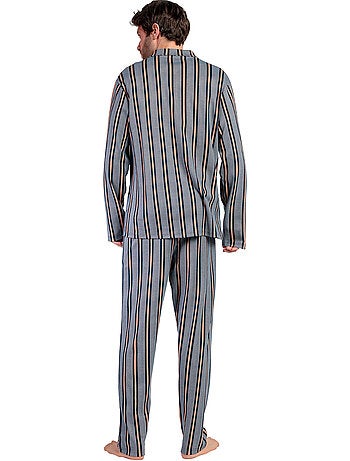 Pyjama pantalon chemise manches longues pointe antonio miro
