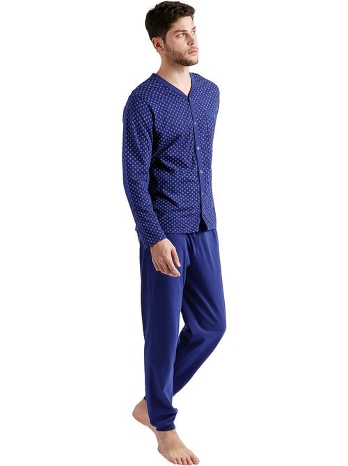 Pyjama pantalon et chemise spike - Kiabi Pyjama pantalon et chemise spike - Kiabi