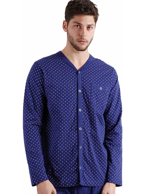 Pyjama pantalon et chemise spike - Kiabi Pyjama pantalon et chemise spike - Kiabi