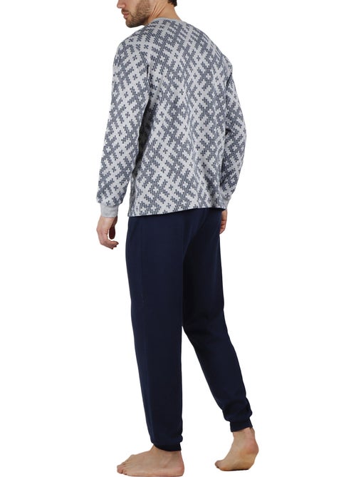Pyjama pantalon et haut jacquard racing antonio miro - Kiabi Pyjama pantalon et haut jacquard racing antonio miro - Kiabi