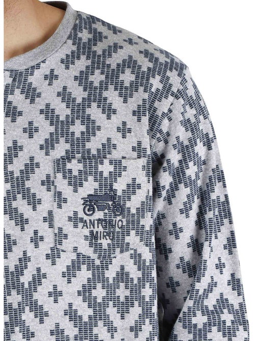 Pyjama pantalon et haut jacquard racing antonio miro - Kiabi Pyjama pantalon et haut jacquard racing antonio miro - Kiabi