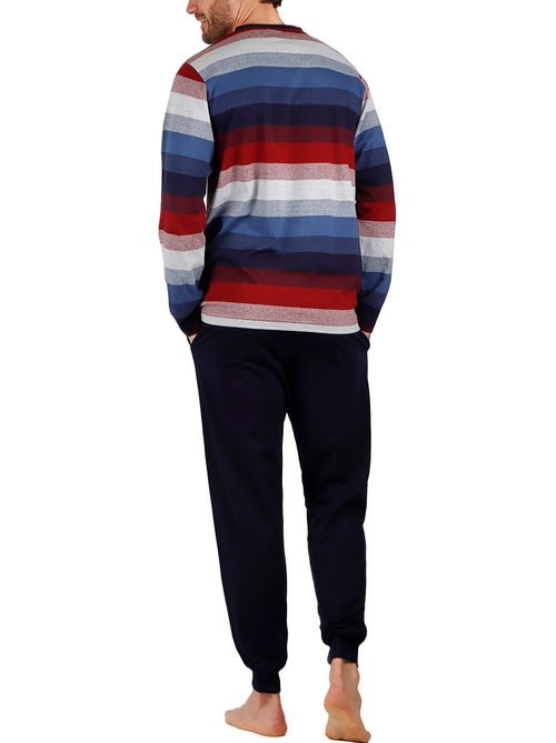 Pyjama pantalon et haut rayas sleeper - Kiabi