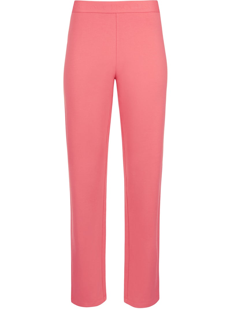 Pyjama pantalon large top manches longues delightful Rose - Kiabi