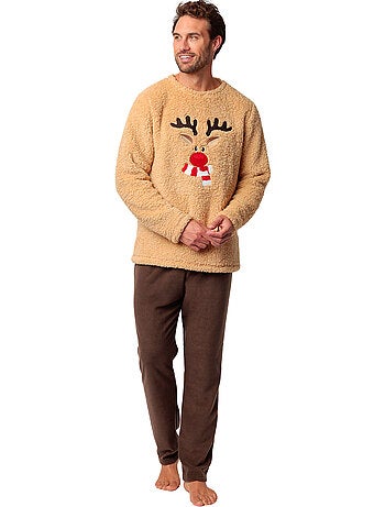 Pyjama pantalon pull reindeer