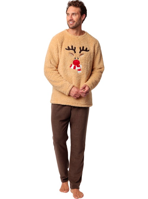 Pyjama pantalon pull reindeer - Kiabi Pyjama pantalon pull reindeer - Kiabi