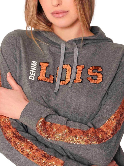 Pyjama pantalon sweat capuche bright - Kiabi