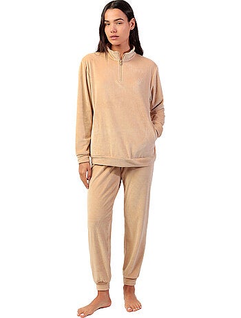 Pyjama pantalon sweat manches longues adm home