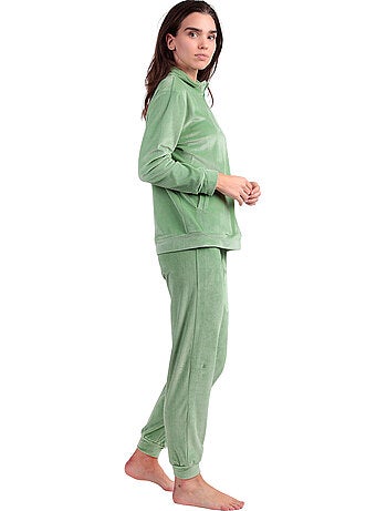 Pyjama pantalon sweat manches longues adm home