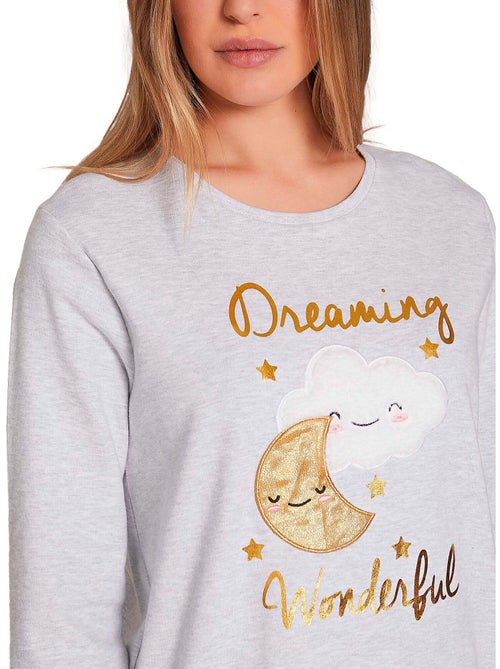 Pyjama pantalon top dreaming wonderful - Kiabi