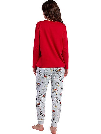 Pyjama pantalon top manches longues alice in wonderland disney