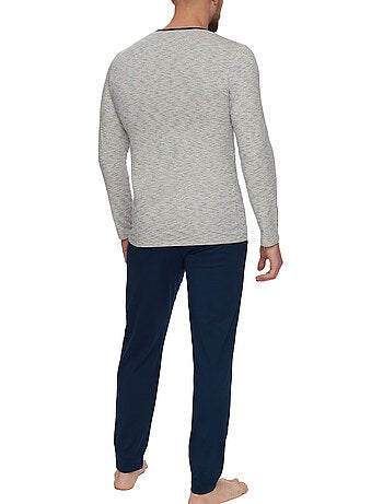 Pyjama pantalon top manches longues atlas