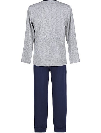 Pyjama pantalon top manches longues atlas