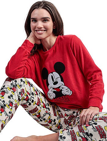 Pyjama pantalon top manches longues best mickey disney