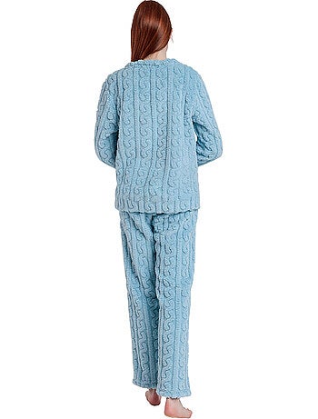 Pyjama pantalon top manches longues chains