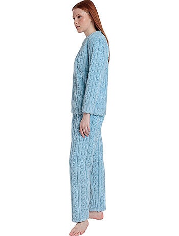 Pyjama pantalon top manches longues chains